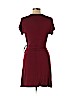 TOBI Burgundy Casual Dress Size L - photo 2