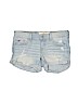 Hollister Blue Denim Shorts Size 1 - photo 1