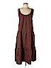 FRYE 100% Cotton Brown Casual Dress Size S - photo 1