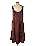 FRYE 100% Cotton Brown Casual Dress Size S - photo 2