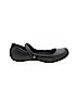 Crocs Solid Black Flats Size 9 - photo 1