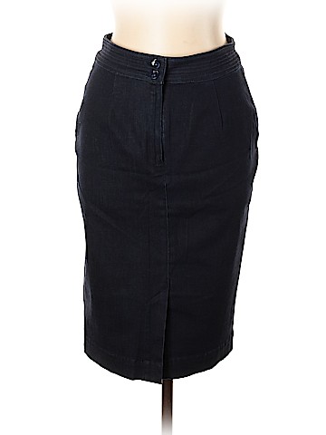 Red Engine Denim Skirt (view 1)