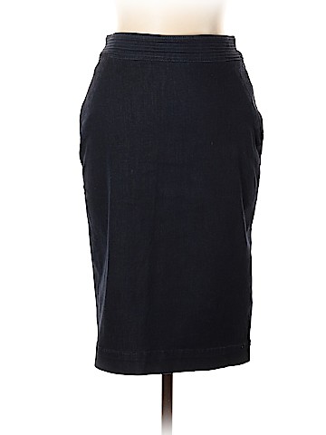 Red Engine Denim Skirt (view 2)