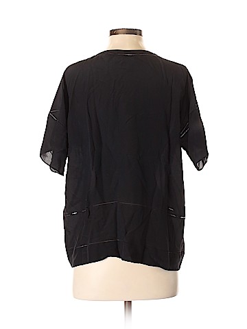 Club Monaco Short Sleeve Silk Top (view 2)