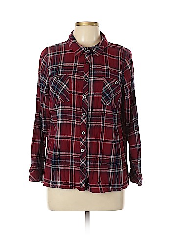 DressBarn Long Sleeve Button-Down Shirt (view 1)
