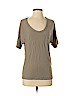 James Perse Tan Short Sleeve T-Shirt Size Sm (1) - photo 1