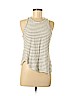 Love Stitch White Sleeveless Top Size M - photo 1