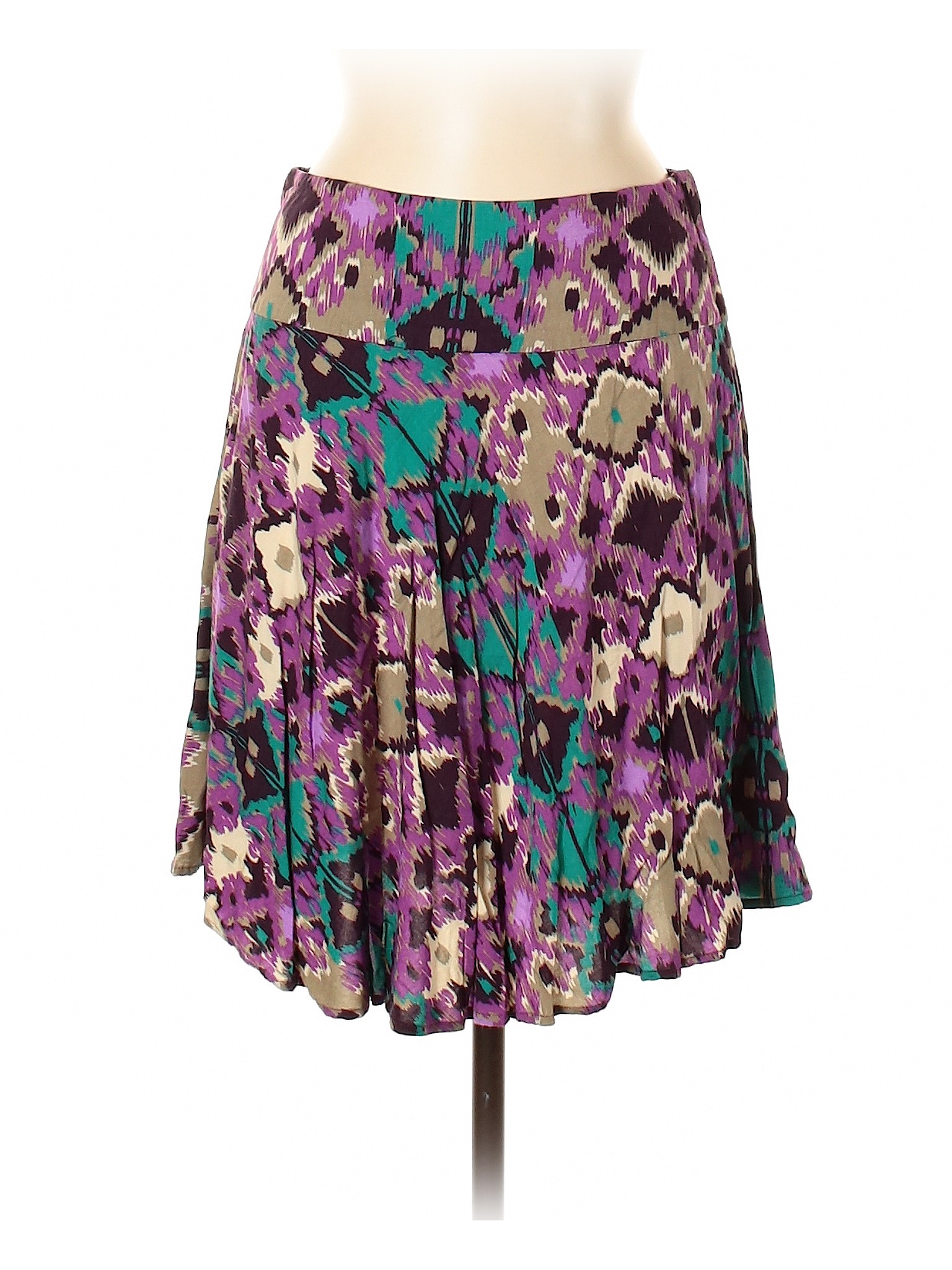 H&M Women Purple Casual Skirt 6 | eBay