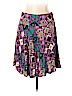 H&M 100% Viscose Purple Casual Skirt Size 6 - photo 1
