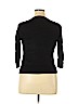 August Silk Black Cardigan Size XL - photo 2