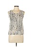 Simply Vera Vera Wang 100% Rayon Tan Sleeveless Top Size L (petite) - photo 1