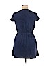 Lands' End Blue Casual Dress Size XL - photo 2