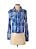 Rails 100% Rayon Blue Long Sleeve Button-Down Shirt Size S - photo 1