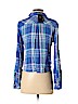 Rails 100% Rayon Blue Long Sleeve Button-Down Shirt Size S - photo 2