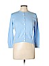 Lands' End 100% Baumwolle Blue Cardigan Size M (petite) - photo 1