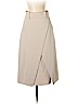 Karen Miller 100% Polyester Ivory Casual Skirt Size 6 - photo 1