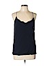 Vince. Blue Sleeveless Silk Top Size M - photo 1