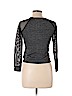DKNY Black Long Sleeve Top Size L - photo 2