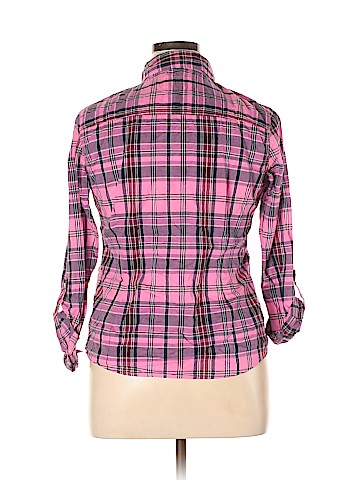 Aeropostale Long Sleeve Button-Down Shirt (view 2)