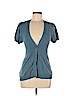 BCBGMAXAZRIA Blue Cardigan Size M - photo 1