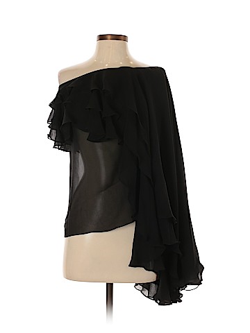 Michael Kors Long Sleeve Silk Top (view 1)