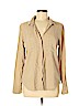 Cloth & Stone 100% Tencel Lyocell Tan Long Sleeve Button-Down Shirt Size M - photo 1