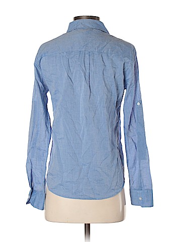 Ann Taylor LOFT Outlet Long Sleeve Button-Down Shirt (view 2)