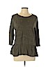 Ann Taylor LOFT Green Long Sleeve Top Size XL - photo 1