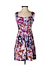 Donna Ricco Purple Casual Dress Size 2 (petite) - photo 1