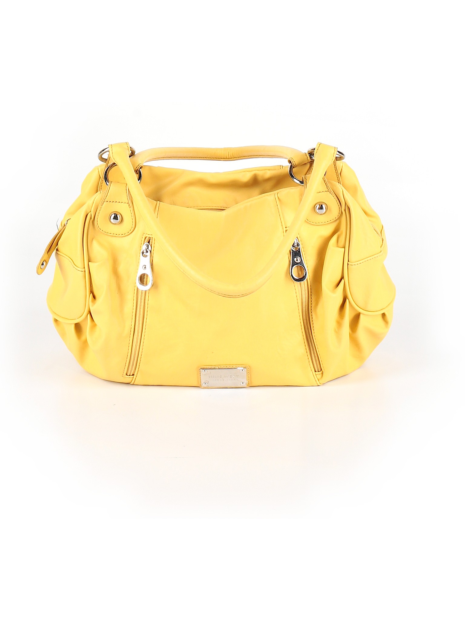 nine west yellow handbag