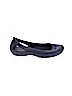 Crocs Solid Blue Flats Size 8 (wide) - photo 1