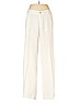 Pilcro and The Letterpress Ivory Linen Pants Size 8 - photo 1