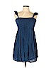 Francesca's 100% Rayon Blue Casual Dress Size L - photo 1