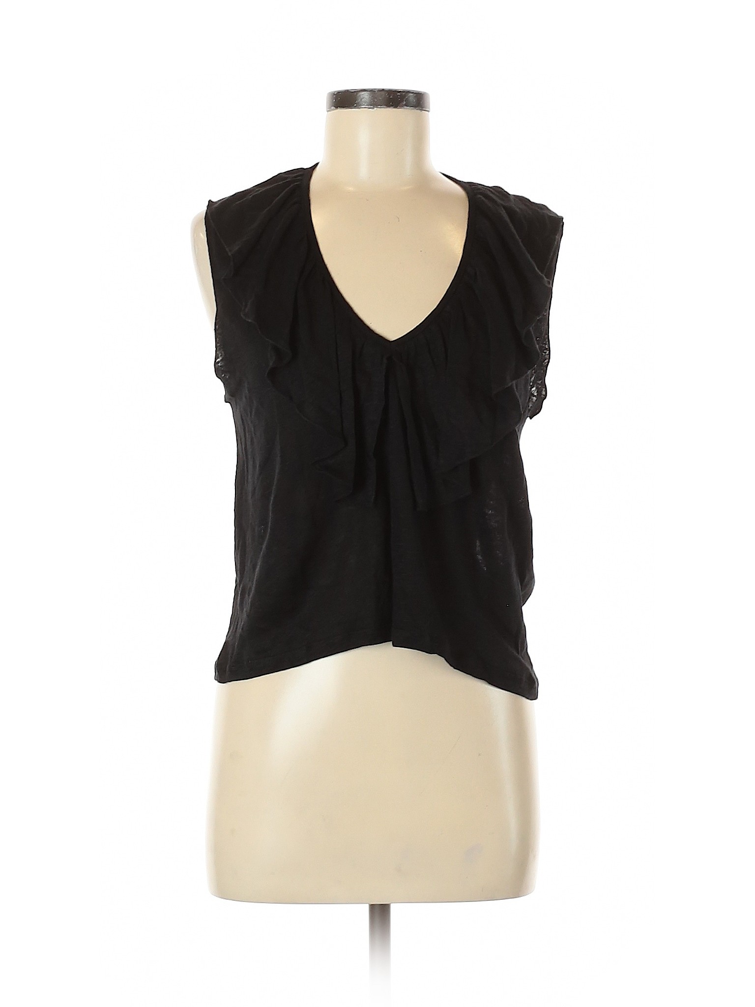 Zara Women Black Sleeveless Top S | eBay
