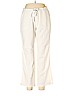 Per Se White Linen Pants Size XL - photo 1
