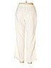 Per Se White Linen Pants Size XL - photo 2
