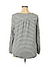 Ann Taylor LOFT Green Long Sleeve T-Shirt Size XL - photo 2