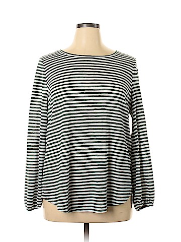 Ann Taylor LOFT Long Sleeve T-Shirt (view 1)