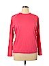 Lands' End 100% Polyester Pink Active T-Shirt Size XL - photo 1