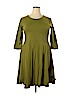 Ouges Green Casual Dress Size XXL - photo 1