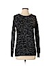 Sparkle & Fade Black Pullover Sweater Size S - photo 1