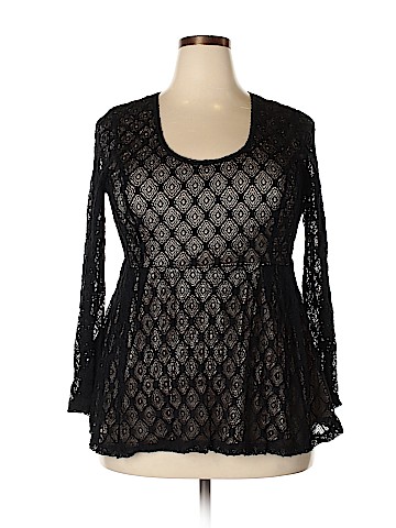 Catherine Malandrino for DesigNation Long Sleeve Top (view 1)