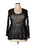 Catherine Malandrino for DesigNation Black Long Sleeve Top Size XL - photo 1