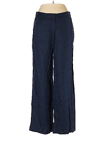 Kaari Blue Linen Pants (view 1)