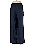 Kaari Blue 100% Linen Blue Linen Pants Size 8 - photo 2