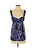 Rebecca Taylor 100% Silk Purple Sleeveless Silk Top Size 4 - photo 1