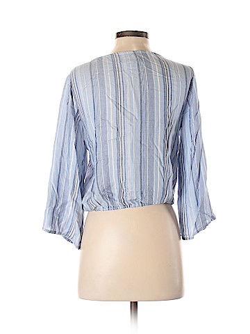 American Eagle Outfitters Long Sleeve Button-Down Shirt (view 2)