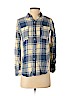Abercrombie & Fitch 100% Cotton Blue Long Sleeve Button-Down Shirt Size XS - photo 1
