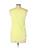 Splendid 100% Cotton Green Sleeveless Top Size M - photo 2
