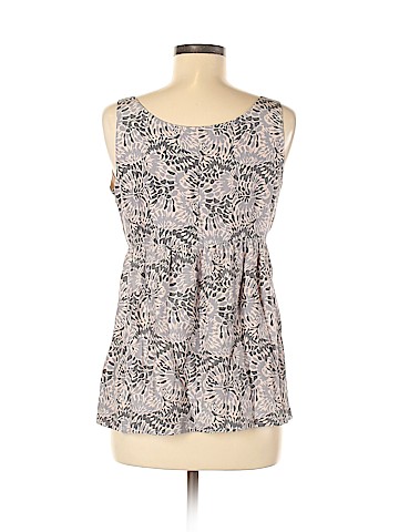 Garnet Hill Sleeveless Silk Top (view 2)